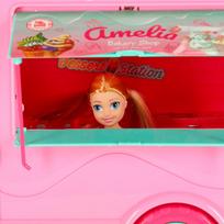 leliu kemperis - Ikonka lėlių automobilių rinkinys "Food truck" 21 el. - 5 nuotrauka