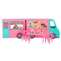leliu kemperis - Ikonka lėlių automobilių rinkinys "Food truck" 21 el. - 10 nuotrauka