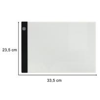 piesimo plansete - Piešimo lenta A4 su LED apšvietimu, Ikonka - 4 nuotrauka