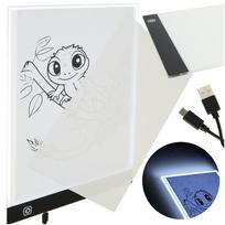 piesimo plansete - Piešimo lenta A4 su LED apšvietimu, Ikonka - 12 nuotrauka