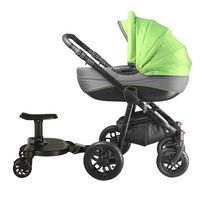 vezimelis kudikiui - RoGer Pushchair Extension with Child Seat, Juodas (Black) - 2 nuotrauka