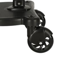 vezimelis kudikiui - RoGer Pushchair Extension with Child Seat, Juodas (Black) - 5 nuotrauka