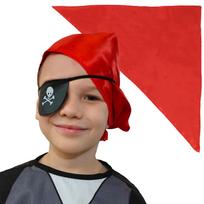 karnavaliniai kostiumai - Karnavalinis kostiumas Piratas, juodas (Black) - 3 nuotrauka