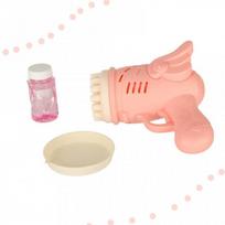 burbulai - Kontext muilo burbulų pistoletas su sparnais Rožinis (Pink) - 7 nuotrauka