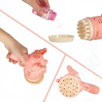 burbulai - Kontext muilo burbulų pistoletas su sparnais Rožinis (Pink) - 10 nuotrauka