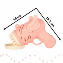 burbulai - Kontext muilo burbulų pistoletas su sparnais Rožinis (Pink) - 12 nuotrauka