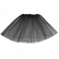 tutu sijonas - Tiulio tutu sijonas, juodas (Black) - 3 nuotrauka