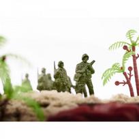 karo figurele - Rinkinys Soldiers Military Base IKONKX6188 - 9 nuotrauka
