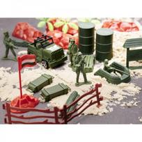 karo figurele - Rinkinys Soldiers Military Base IKONKX6188 - 11 nuotrauka