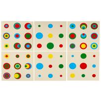 medines kaladeles - MONTESSORI spalvoti mediniai lavinamieji svareliai - 4 nuotrauka
