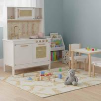 medine vaikiska virtuve - Vaikiška virtuvėlė Wooden Kitchen Retro IKONKX6284 - 2 nuotrauka