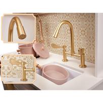 medine vaikiska virtuve - Vaikiška virtuvėlė Wooden Kitchen Retro IKONKX6284 - 5 nuotrauka
