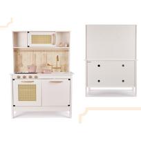 medine vaikiska virtuve - Vaikiška virtuvėlė Wooden Kitchen Retro IKONKX6284 - 7 nuotrauka