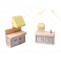 leliu namas - Lėlių namelis Wooden Doll House 6278 - 13 nuotrauka