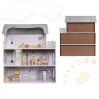 leliu namas - Lėlių namelis Wooden Doll House 6278 - 15 nuotrauka