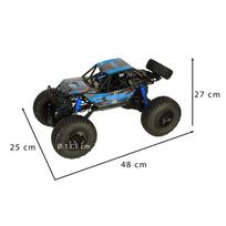 rc cars - RoGer RC Crawler Climbing Toy Car 1:10 4WD 48 cm Mėlynas (Blue) - 12 nuotrauka