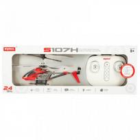 syma s107 - Syma S107H RC sraigtasparnis 2.4GHz RTF Raudonas (Red) - 2 nuotrauka