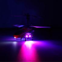 syma s107 - Syma S107H RC sraigtasparnis 2.4GHz RTF Raudonas (Red) - 4 nuotrauka