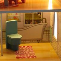 leles - Lėlių namelis Dollhouse With Accessories And LED Lighting - 8 nuotrauka
