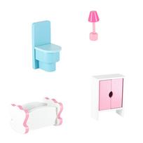 leles - Lėlių namelis Dollhouse With Accessories And LED Lighting - 12 nuotrauka