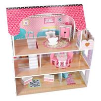 leles - Lėlių namelis Dollhouse With Accessories And LED Lighting - 15 nuotrauka