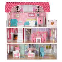 leles - Lėlių namelis Dollhouse With Accessories And LED Lighting - 16 nuotrauka