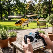valdomas sraigtasparnis -  Syma S107G, geltonas - 2 nuotrauka