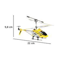 valdomas sraigtasparnis -  Syma S107G, geltonas - 5 nuotrauka