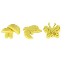 kinetinis smelis - Kinetinis smėlis Kinetic Sand, geltona - 4 nuotrauka