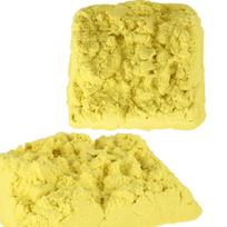kinetinis smelis - Kinetinis smėlis Kinetic Sand, geltona - 6 nuotrauka