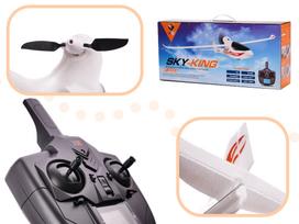radijo bangomis valdomi - WLtoys RC lėktuvas Sky King F959S 2.4GHz - 7 nuotrauka