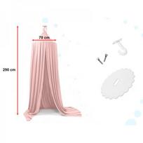 palapines uzuolaidos - Tipi palapinė vaikams Canopy Curtain IKONKX6104, rožinė (Pink) - 3 nuotrauka