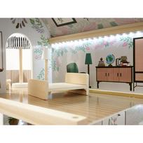 leliu namas - Medinis lėlių namelis Lulilo Boho Led - 3 nuotrauka