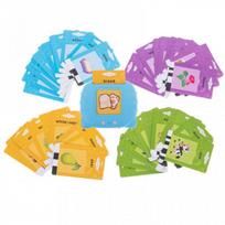 lavinamosios korteles - IKONKA Garsinis kortelių skaitytuvas anglų kalbai mokytis, mėlynas, 112 kortelių - 10 nuotrauka
