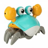 zaislas krabas - Interaktyvus krabas IKONK Cute, 24 cm (Žalias - Green) - 4 nuotrauka
