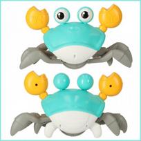 zaislas krabas - Interaktyvus krabas IKONK Cute, 24 cm (Žalias - Green) - 7 nuotrauka