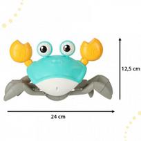 zaislas krabas - Interaktyvus krabas IKONK Cute, 24 cm (Žalias - Green) - 12 nuotrauka