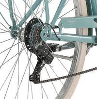 dviratos moteriskas - Alpina Sharin Retro 28" akvamarino (Aquamarine) - 3 nuotrauka