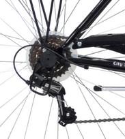dviraciai vyriskas - Bottari Good Bike Oxford 50cm 28" Grey - 4 nuotrauka