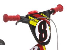 dviracio dinama - DINO BIKES Pro-cross dviratis 12" , raudonas, 123GLN-06 - 3 nuotrauka