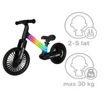 krosiniai vaikams - Balansinis dviratukas Trike Fix Glow LED Juodas (Black) - 2 nuotrauka