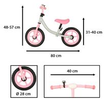 balansinis dviratukas - Trike Fix Balansinis dviratukas, Rožinis (Pink) - 7 nuotrauka