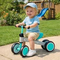 krosiniai - Triratis balansinis dviratukas Trike Fix Tiny, žalias (Green) - 2 nuotrauka