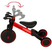 vaikiskas krosinis - Trike Fix Mini krosinis triratukas 3in1 su pedalais raudonos spalvos - 9 nuotrauka