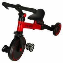 vaikiskas krosinis - Trike Fix Mini krosinis triratukas 3in1 su pedalais raudonos spalvos - 12 nuotrauka