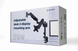 display mounting arm - DISPLAY ACC MOUNTING ARM/17-32" MA-DA2P-01 GEMBIRD - 4 nuotrauka