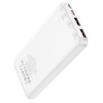 12v power bank - Hoco J101, 10000mAh, 22.5W, baltas - 5 nuotrauka