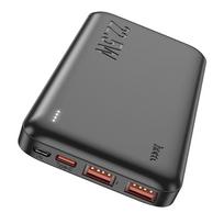 power bank 10000 mah - Hoco J101, 10000mAh, 22.5W, juodas - 7 nuotrauka