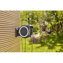 zarnos rite 35m - Automatinė laistymo ritė su žarna Gardena RollUp XL 18632-20 (Balta) - 2 nuotrauka