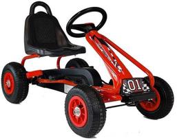 Lean Toys G201 pedalinis gokartas, Raudona (Red)